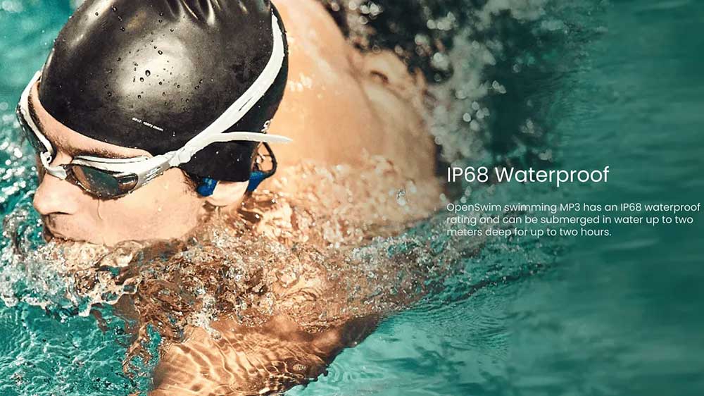 Plavání s vodotěsnými sluchátky OPN Sound Swym+ _03