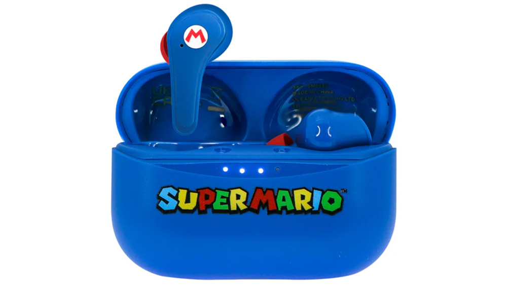 Dětská sluchátka otl Super Mario Blue TWS_01