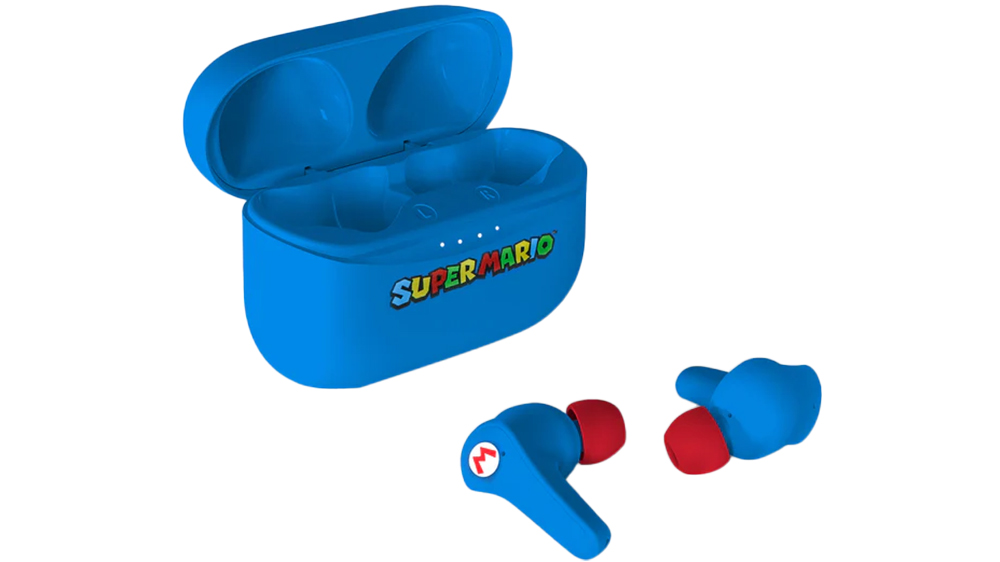 Dětská sluchátka otl Super Mario Blue TWS_02