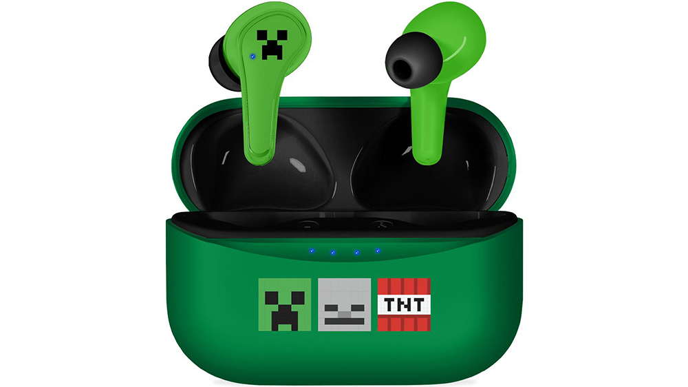 Dětská sluchátka OTL Minecraft Icons TWS_01