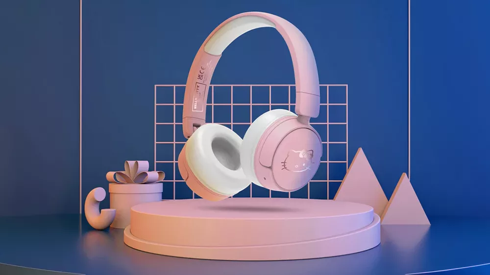 Dětsk&aacute; sluch&aacute;tka OTL Hello Kitty Kids BT Headphones_02