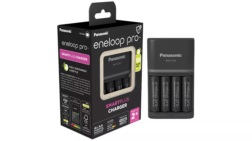 Panasonic - Eneloop NAB. KJ55HCD40E 4&times; AA ENELOOP