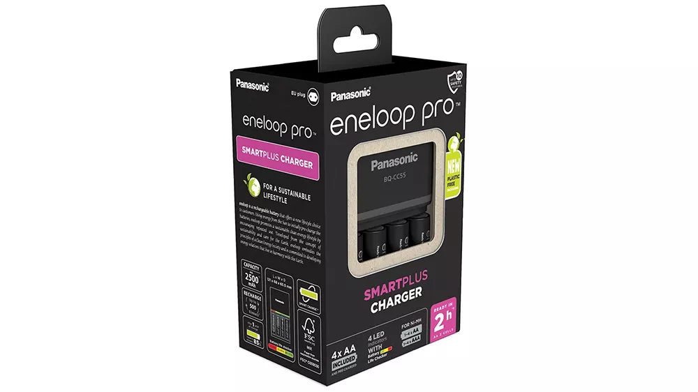 Panasonic - Eneloop NAB. KJ55HCD40E 4&times; AA ENELOOP