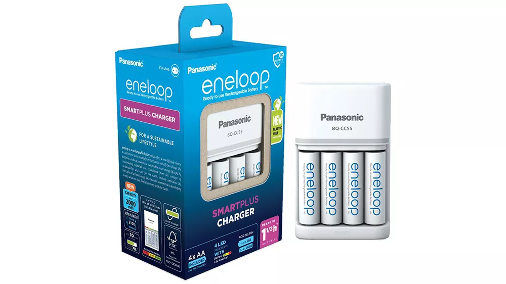 Panasonic &ndash; Eneloop NAB. KJ55MCC40E 4&times; AA ENELOOP
