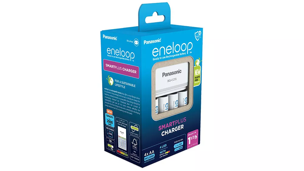 Panasonic &ndash; Eneloop NAB. KJ55MCC40E 4&times; AA ENELOOP