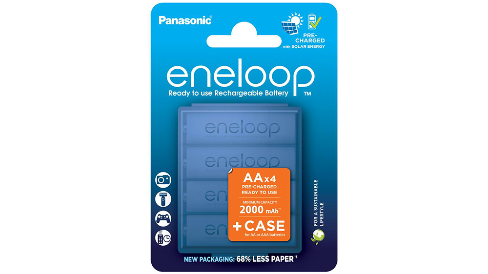 Panasonic - Eneloop HR6 AA 3MCCEC/4BE Eneloop Case N