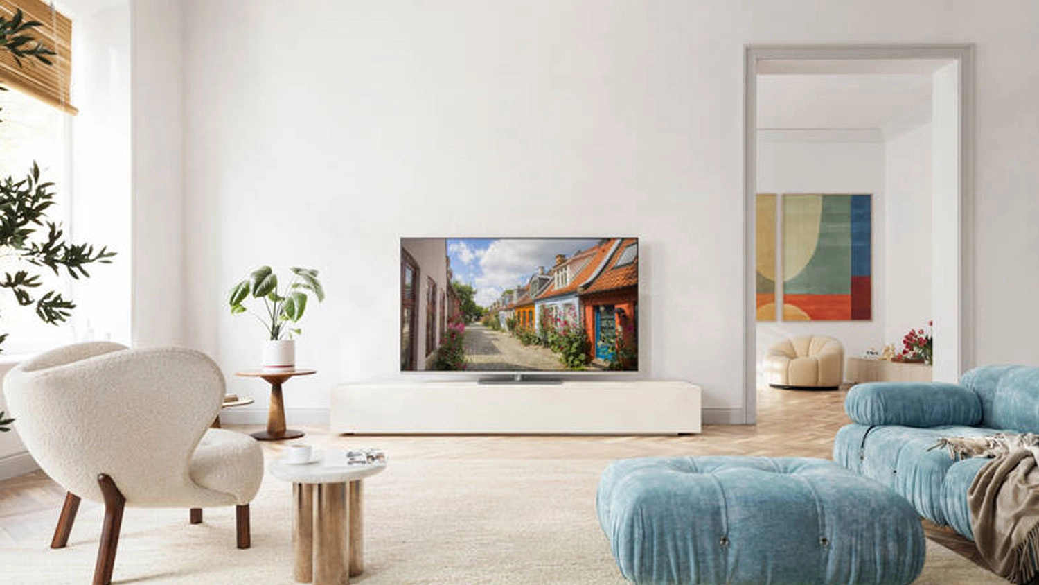 Televízia Panasonic TV-65W93BE6 v obývacej izbe_02