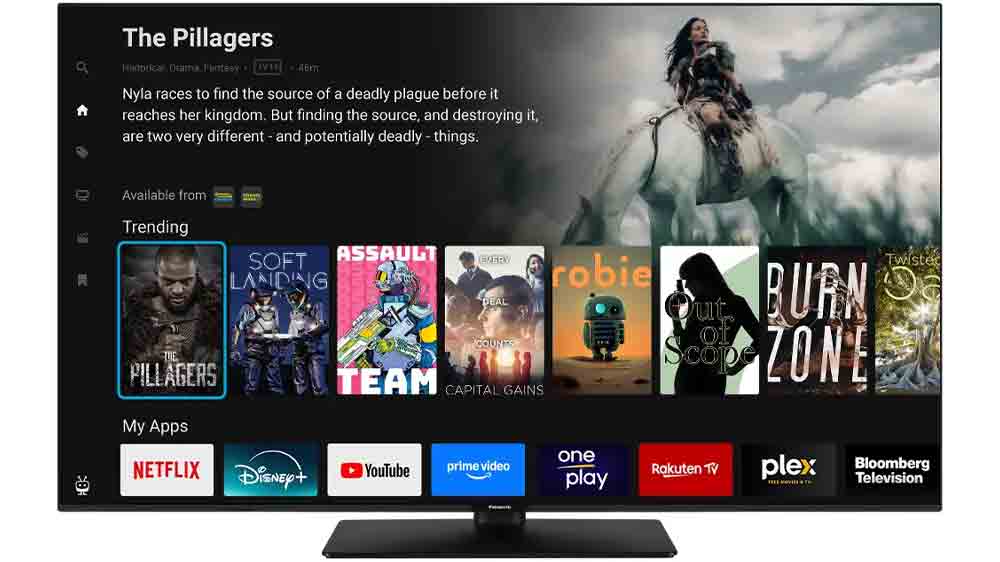 Streamovací aplikace na televizi Panasonic TB55W61AEZ_05