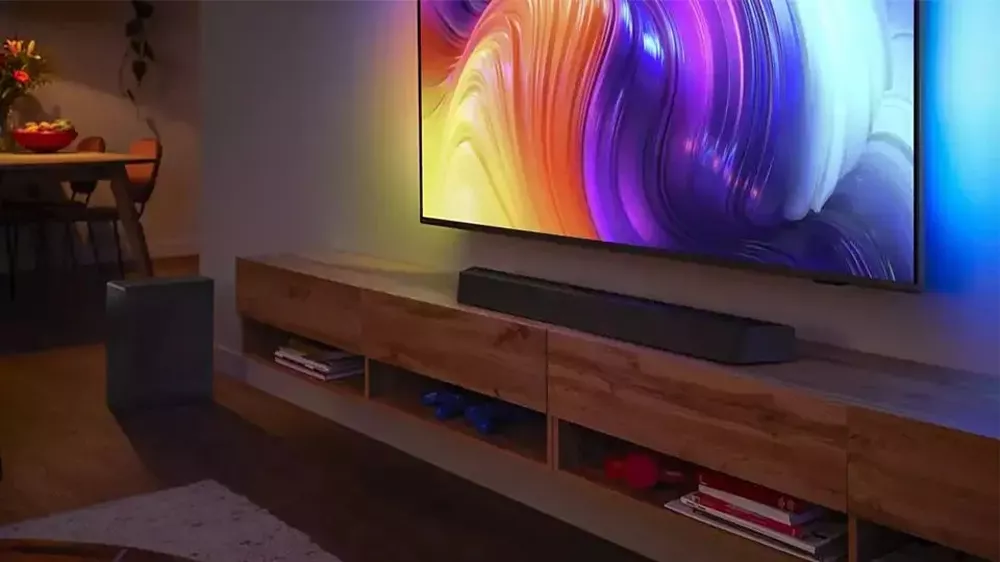 Soundbar Philips TAB8507B pod televizí_02
