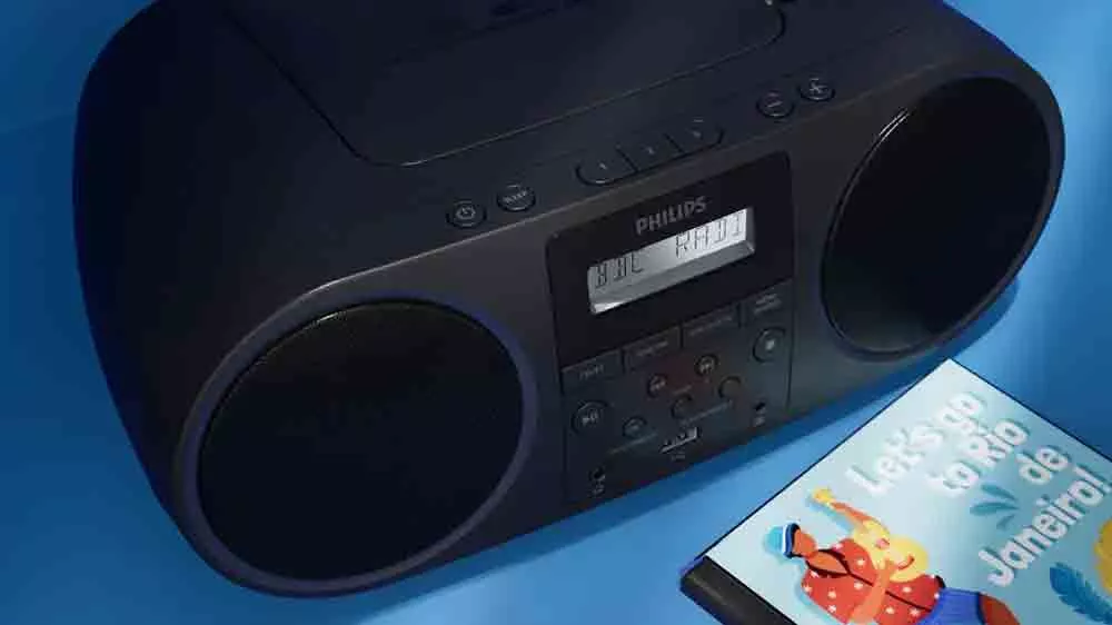 Hudobný prehrávač Philips TAZ6000/10 s obalom na CD