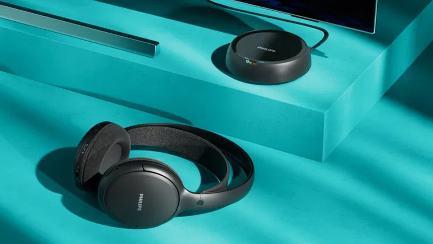 Sluchátka k TV Philips SHC5200M2/12 u televize