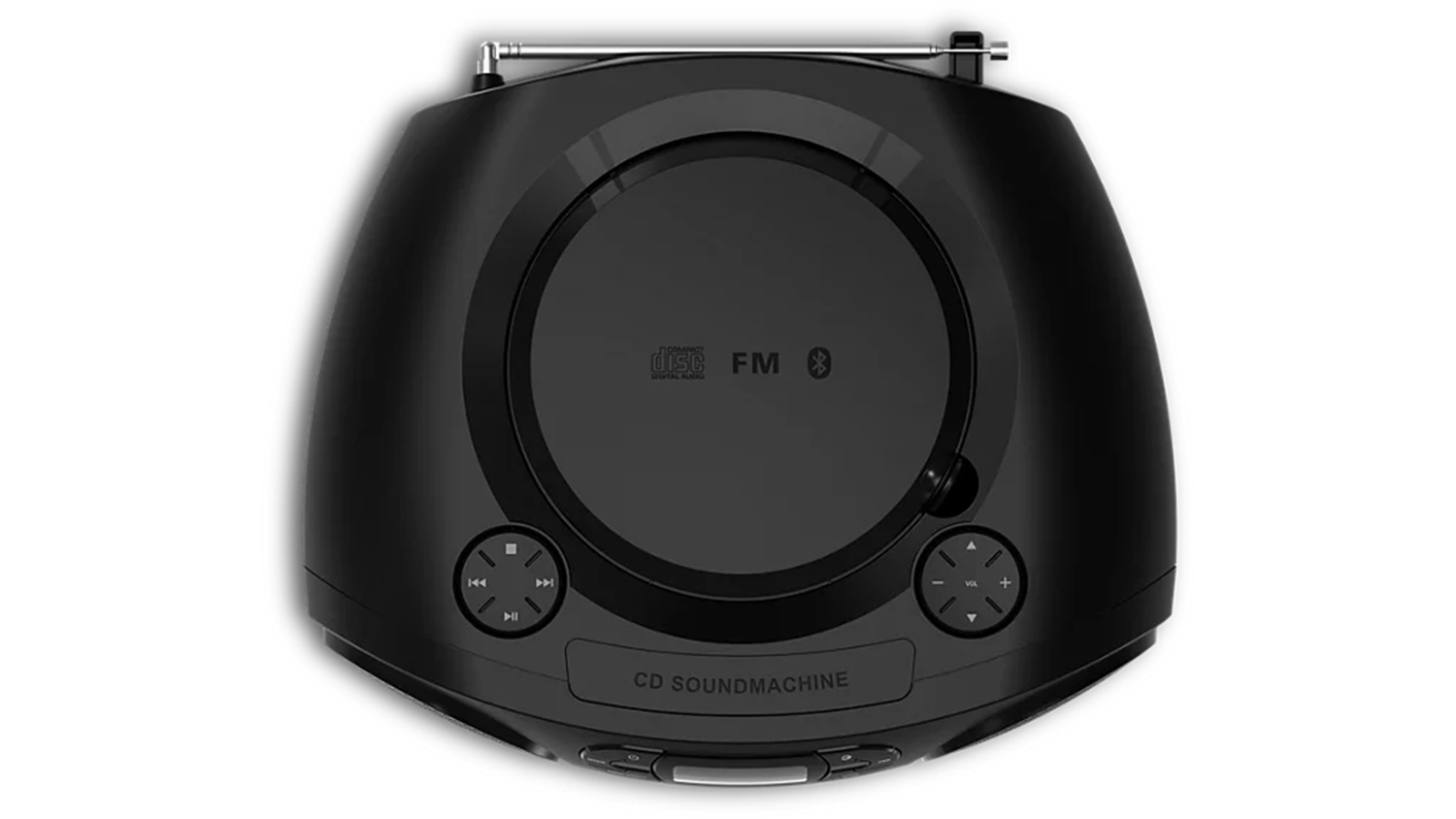 Rádioprijímač s CD Philips TAZ2000B/10 pohľad zhora