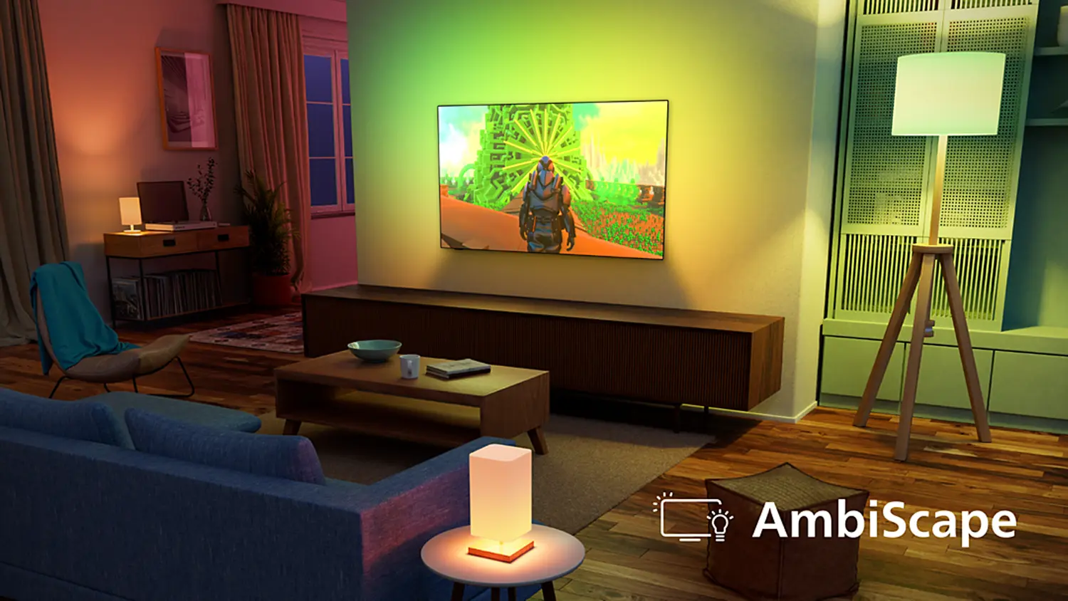 Televize Philips 65OLED811 s&nbsp;osvětlen&iacute;m AmbiSpace