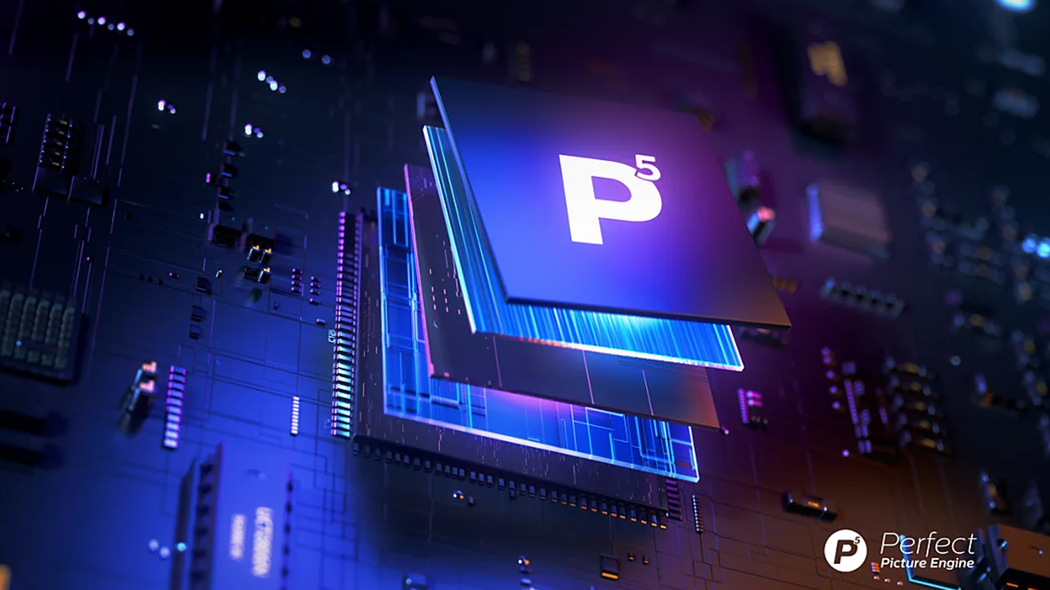 Vizualizace procesoru Philips P5 Picture Engine