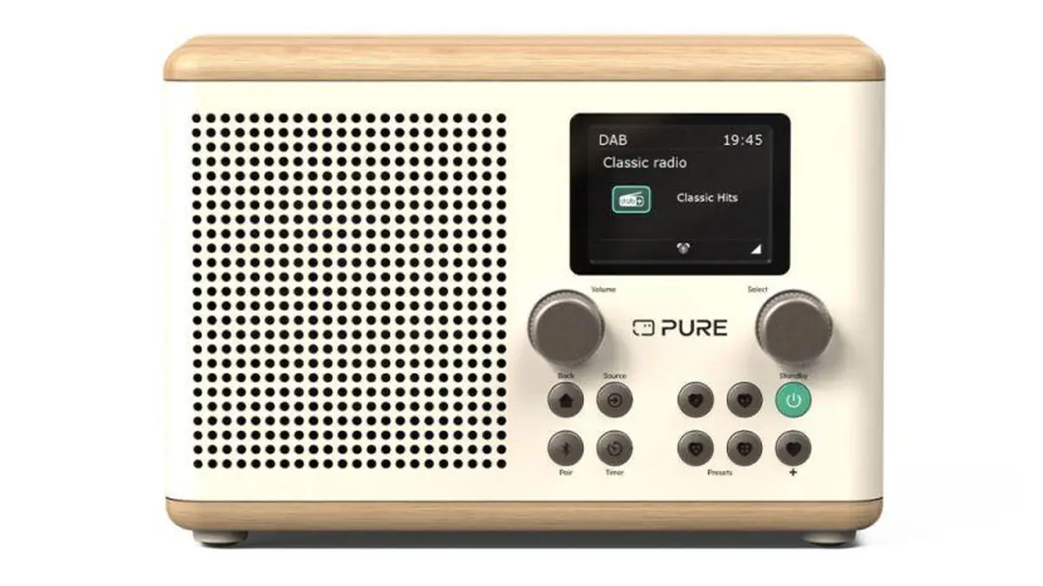 Rádio Pure Acoustics Classic H4 biele