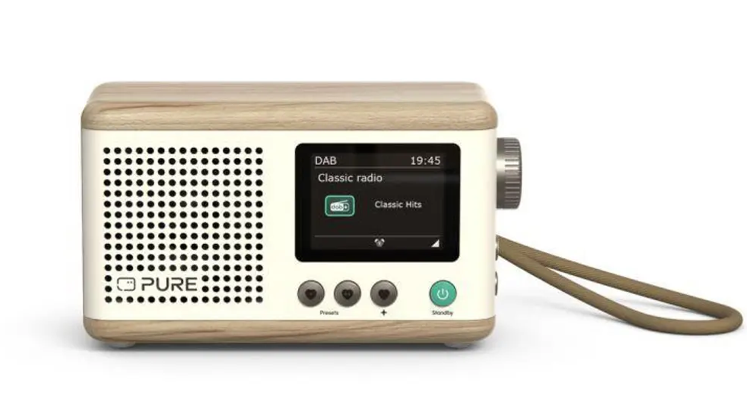 Rádio Pure Acoustics Classic Mini biele