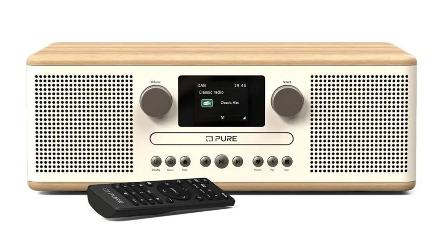 Rádio Pure Acoustics Classic C-D6 biele