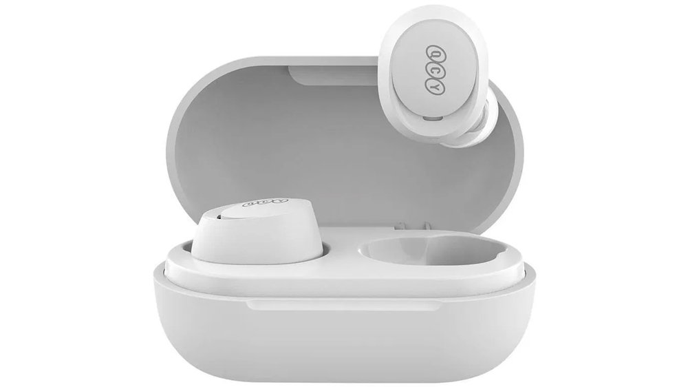 Sluch&aacute;tka QCY T27 TWS s dob&iacute;jec&iacute;m boxem White