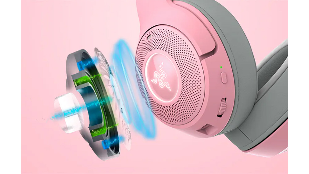 Herní sluchátka RAZER Kraken Kitty BT V2
