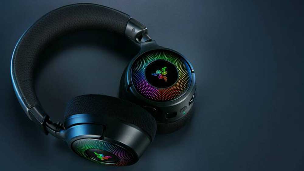 Sluchátka RAZER Kraken V4 detail sluchátek_03