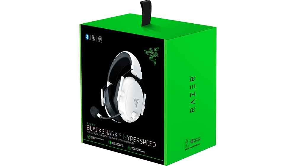Herní sluchátka Razer BlackShark V2 HyperSpeed White Edition balení_04