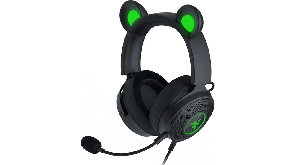 Herní sluchátka Razer Kraken Kitty V2 Pro, černá_01