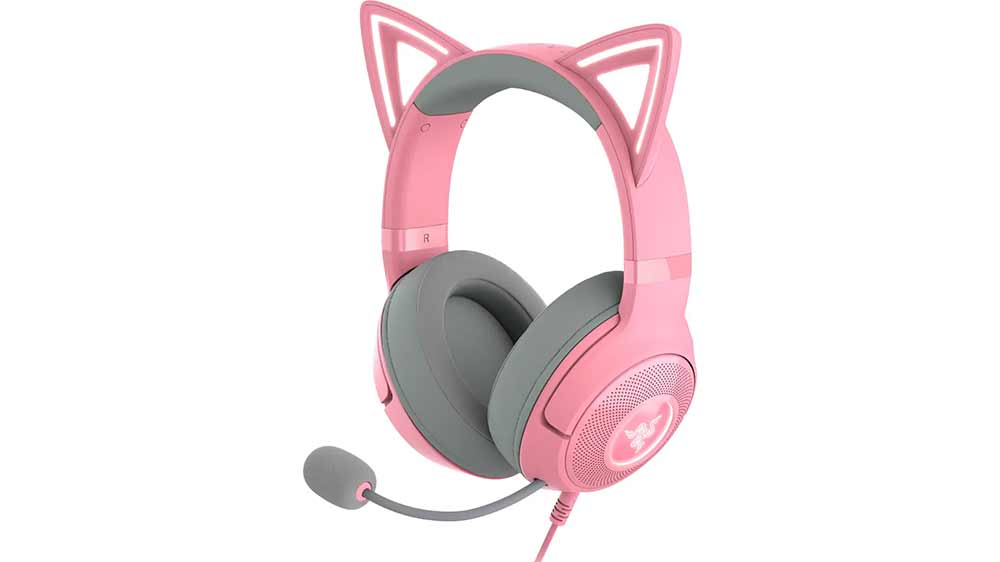 Herní sluchátka Razer Kraken Kitty V2 Quartz Edition_01