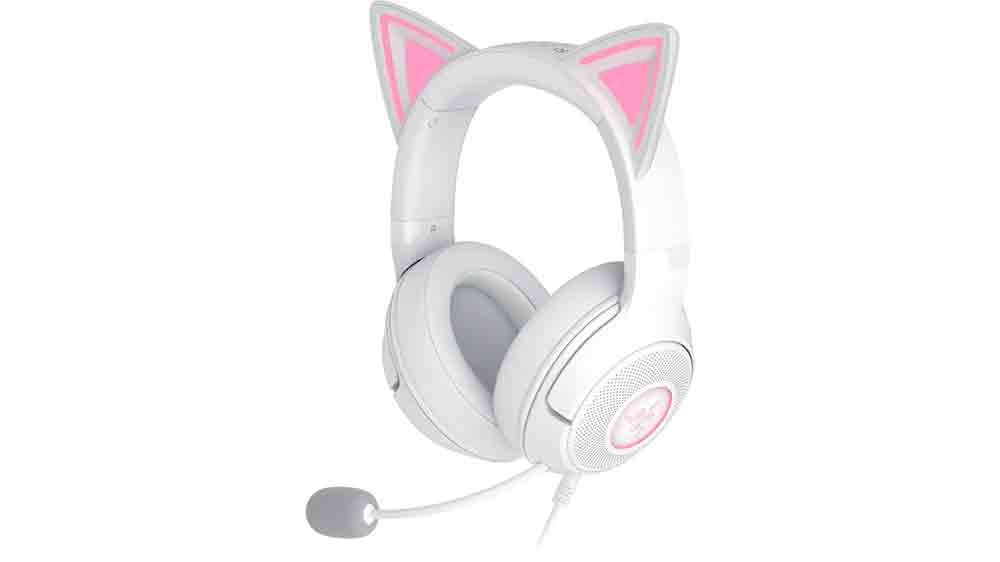 Herní sluchátka Razer Kraken Kitty V2 White_01