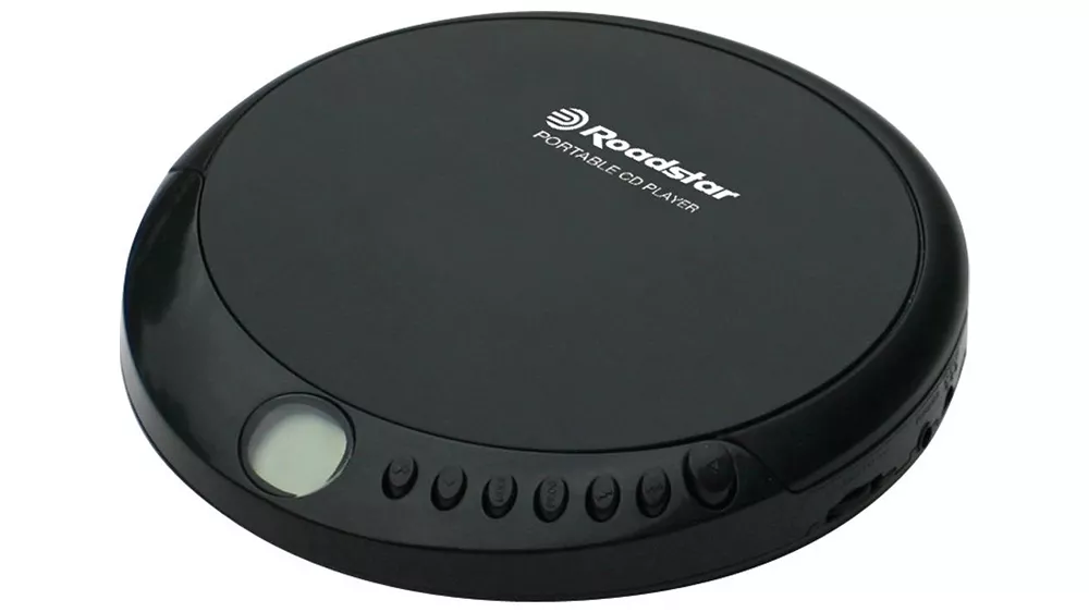 Přenosný CD přehrávač Roadstar PCD-435CD; černý