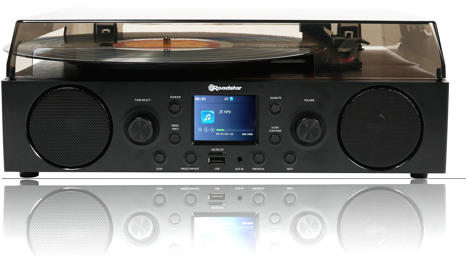 Gramofon Roadstar TTR-7850ED+BT zavřený