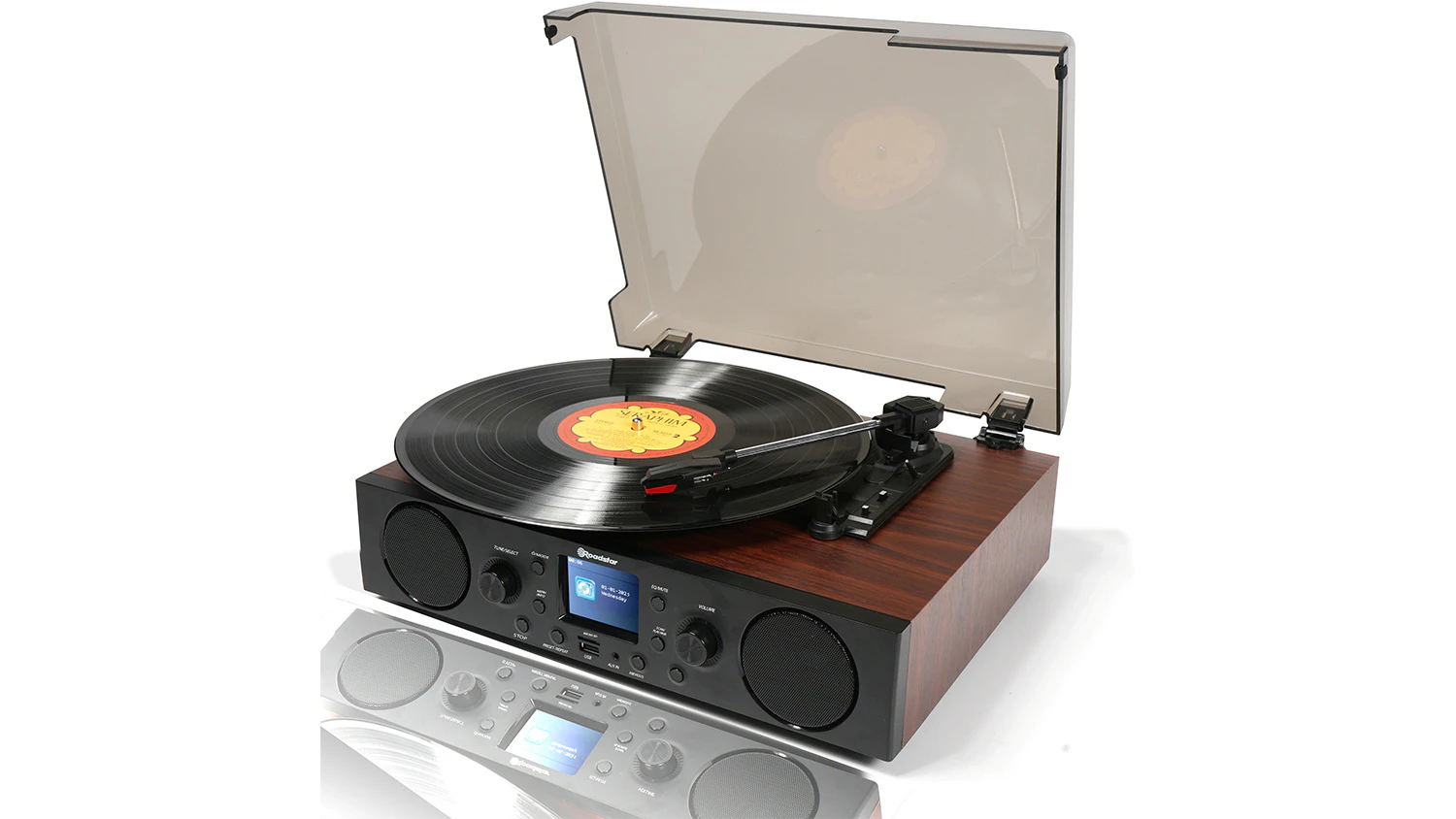 Gramofon Roadstar TTR-7850ED+BT otevřený