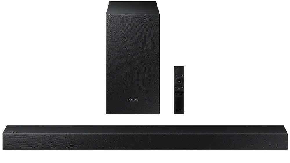 Soundbar se subwooferem Samsung HW-T420 pohled zepředu_03