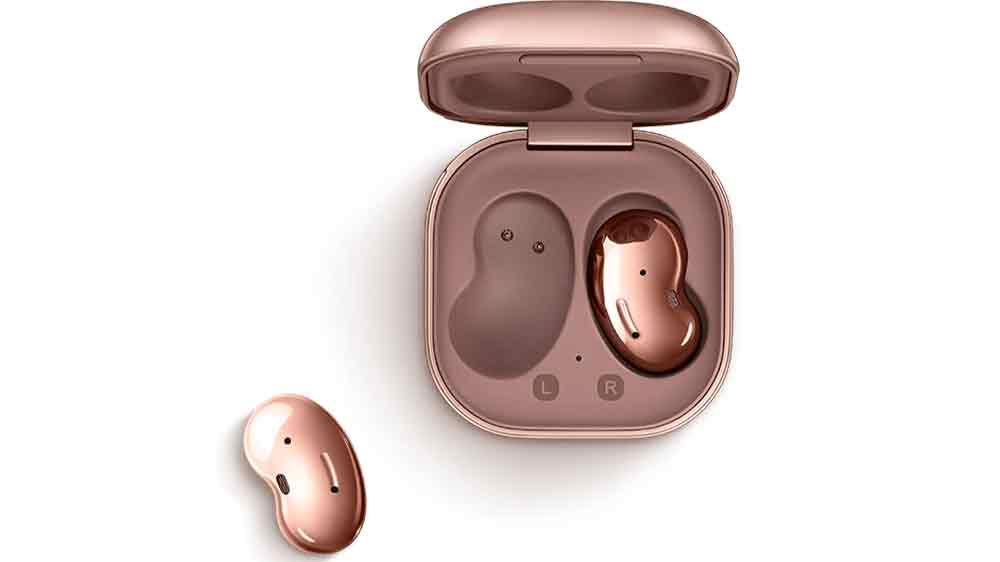 Bezdrátová sluchátka SAMSUNG Galaxy Buds Live Onyx SM R180 s nabíjecím pouzdrem_05