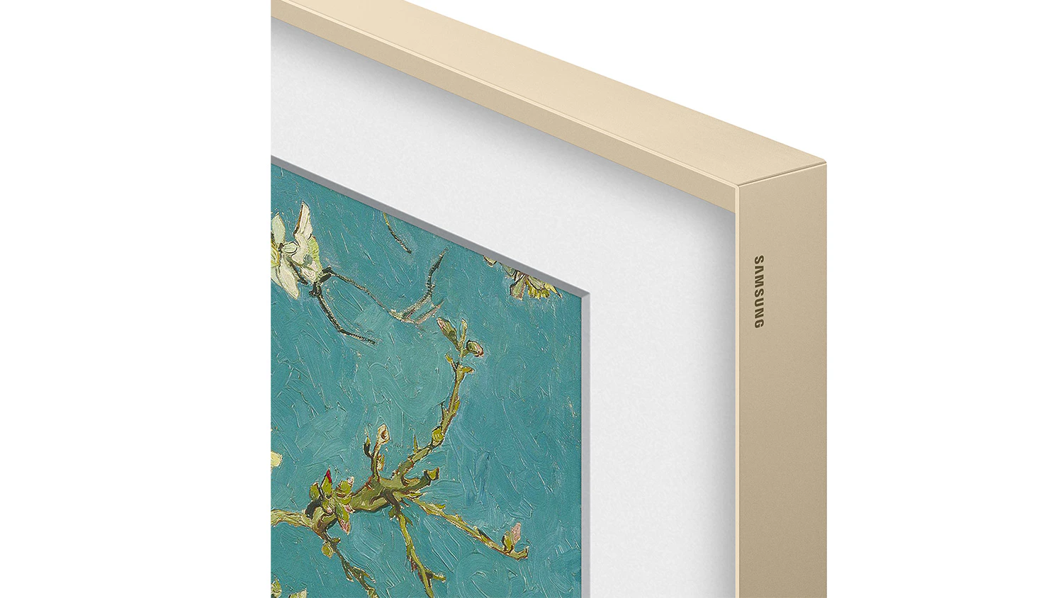 Dekoračn&iacute; r&aacute;meček pro TV 43 Samsung The Frame VG-SCFC43SGMXC Sand Gold Metal