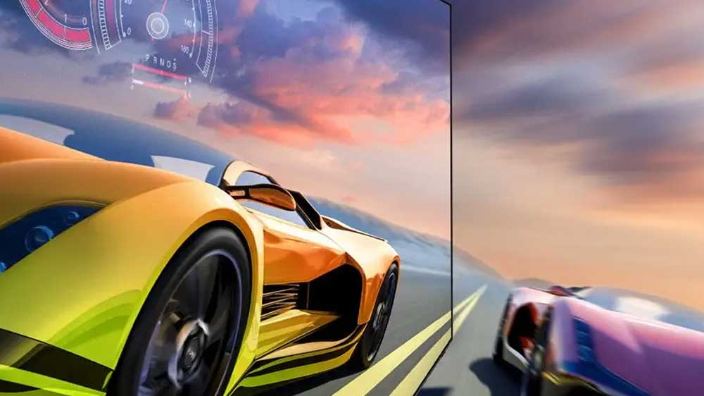 Smart TV Samsung OLED 77 palců QE77S90D hraní her_05