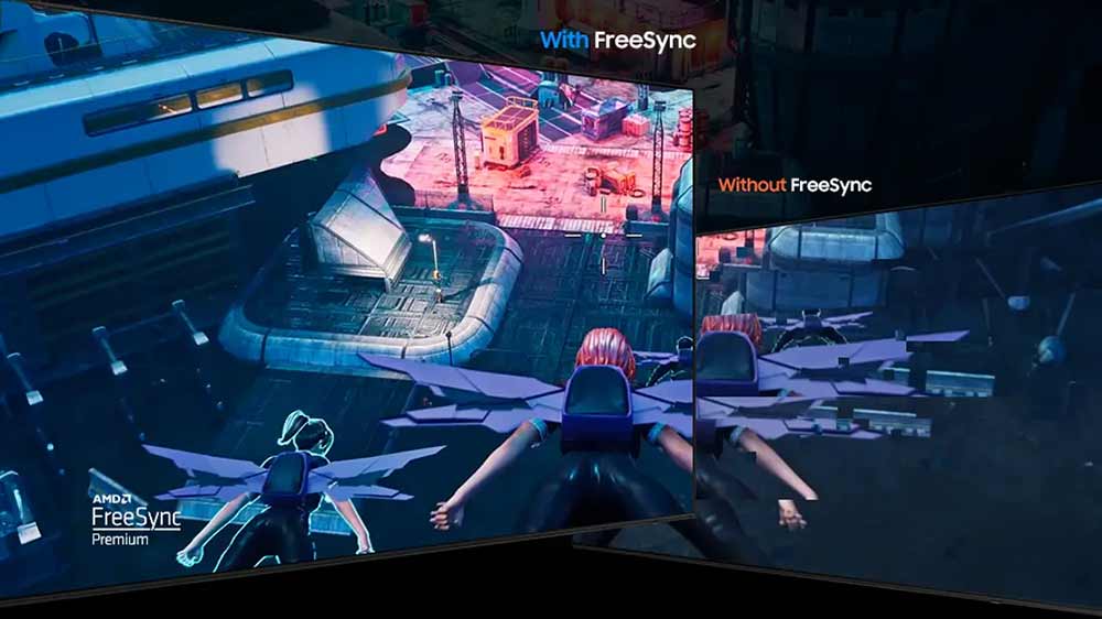 OLED televízor Samsung QE77S85F obsahujúci technológiu AMD FreeSync Premium_05