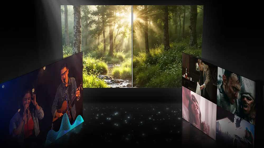 Neo QLED SMART televízor Samsung QE75QN90F zobrazujúci aj najjemnejšie detaily_04