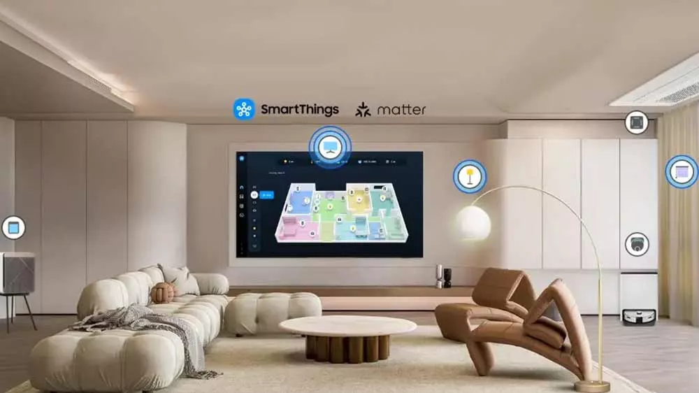 Zobrazenie smart dom&aacute;cnosti na telev&iacute;zore Samsung UE55U8072F_04
