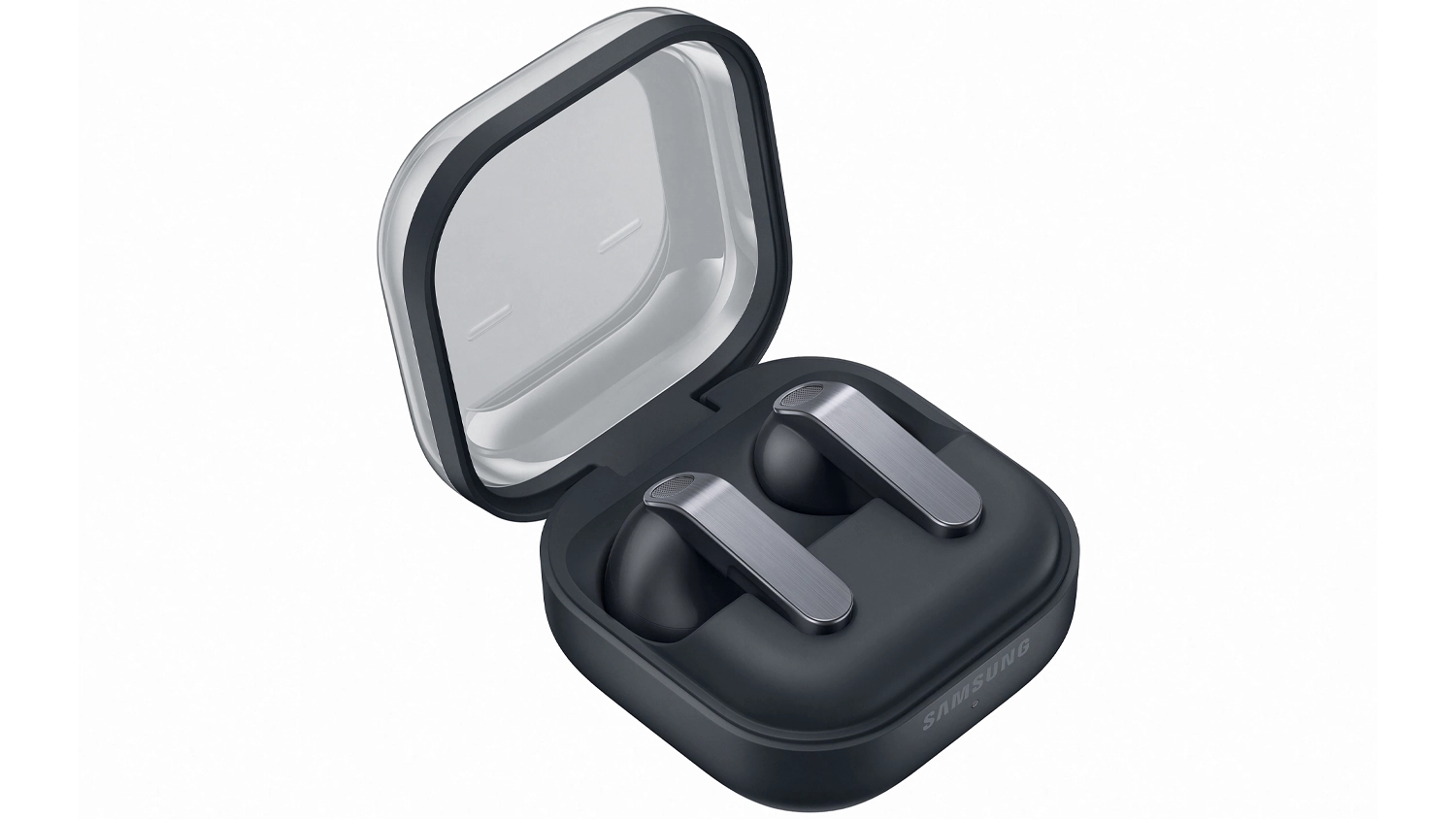 Bezdr&ocirc;tov&eacute; sl&uacute;chadl&aacute; Samsung Galaxy Buds4 v p&uacute;zdre