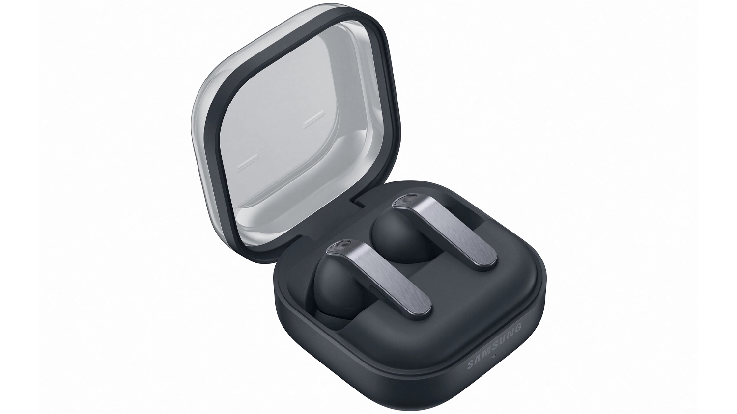 Bezdr&ocirc;tov&eacute; sl&uacute;chadl&aacute; Samsung Galaxy Buds4 Pro v p&uacute;zdre