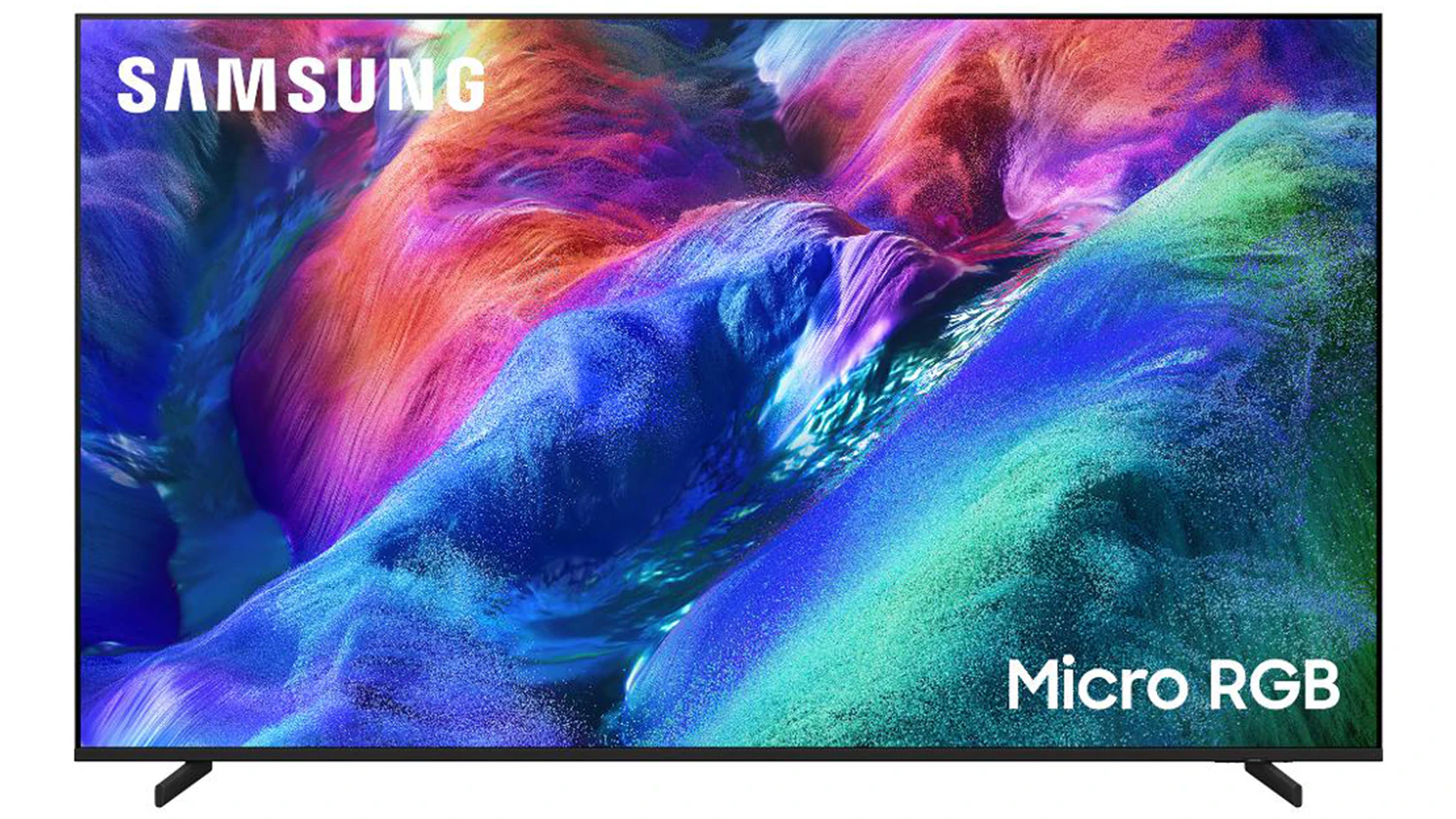 Chytrá televize Samsung MRE55R85H Micro RGB Smart černá zepředu