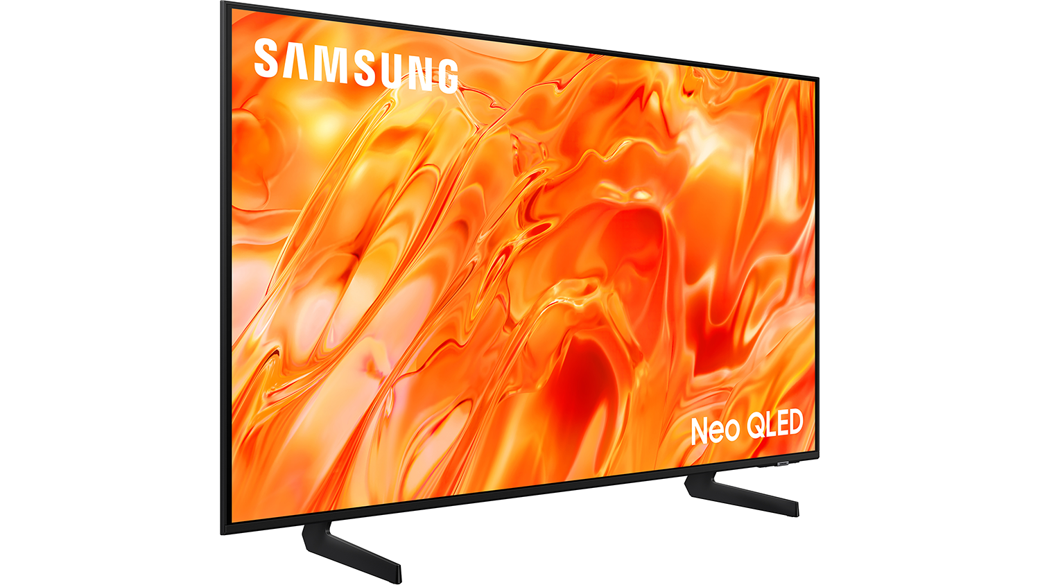 Neo QLED televize Samsung QE50QN72H pohled ze strany