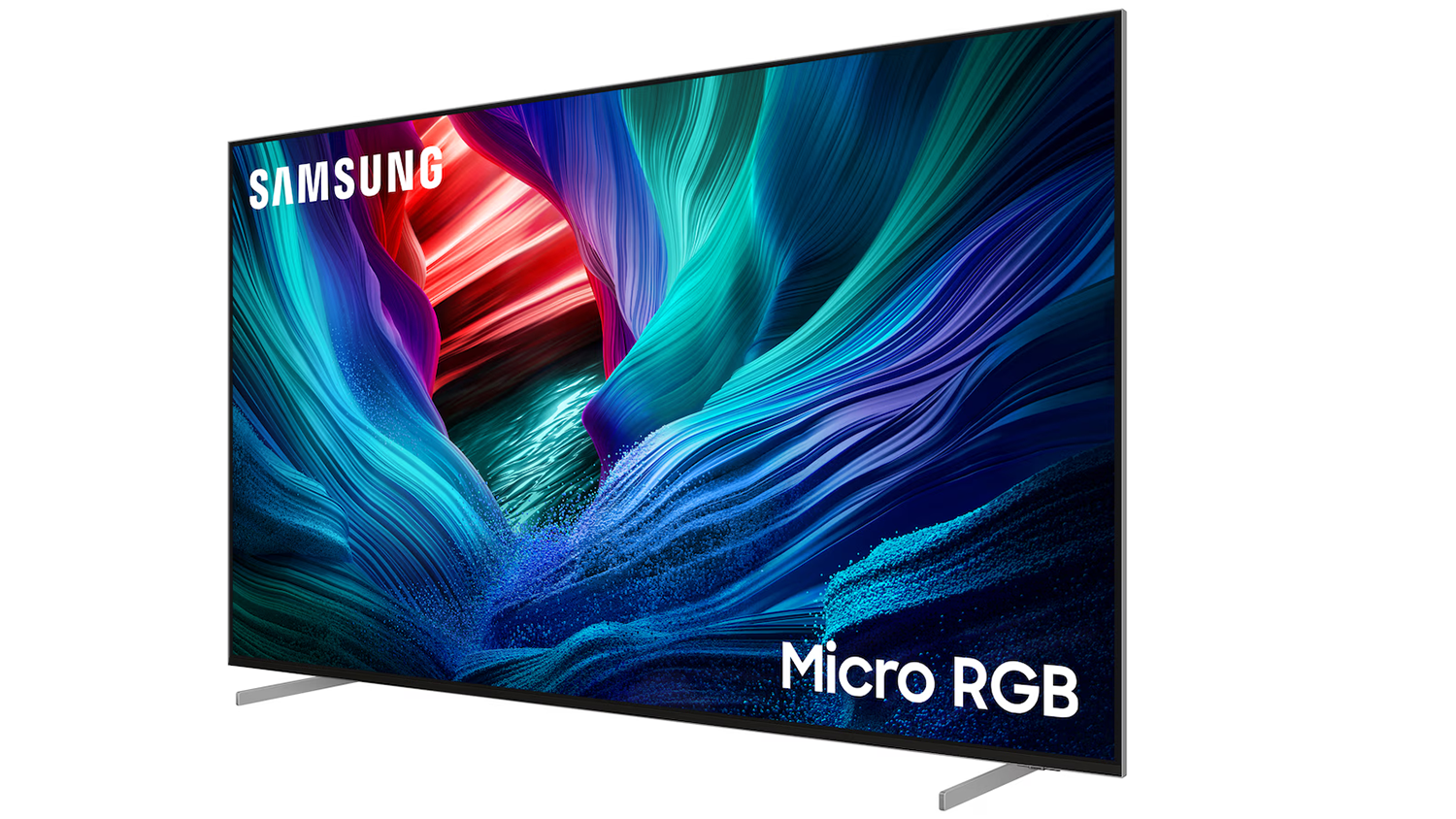 Chytr&aacute; televize Samsung Micro RGB 4K MRE115MR95F čern&aacute; otočen&aacute; stranou