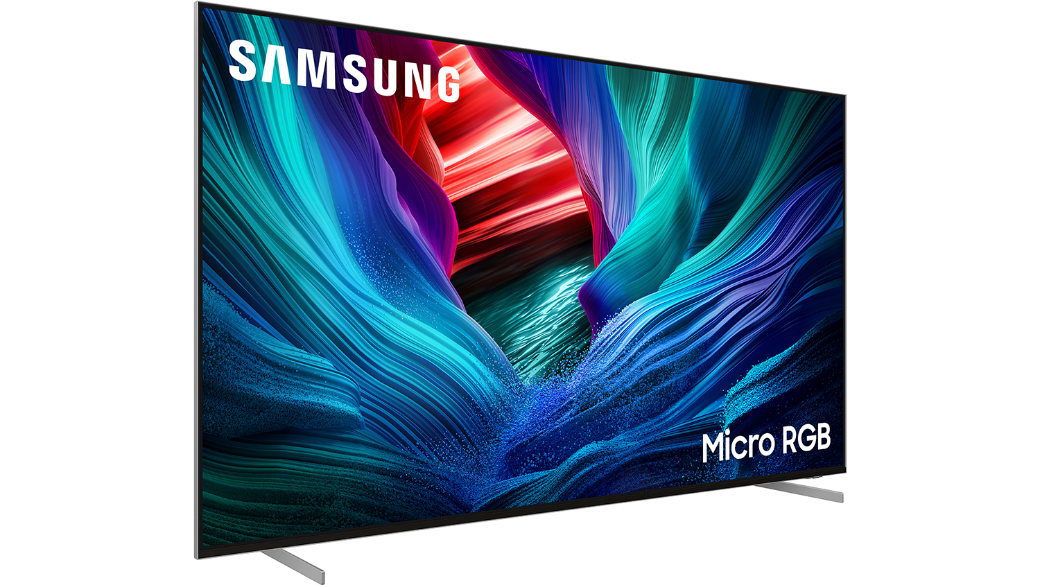 Chytr&aacute; televize Samsung Micro RGB 4K MRE115MR95F čern&aacute; zleva