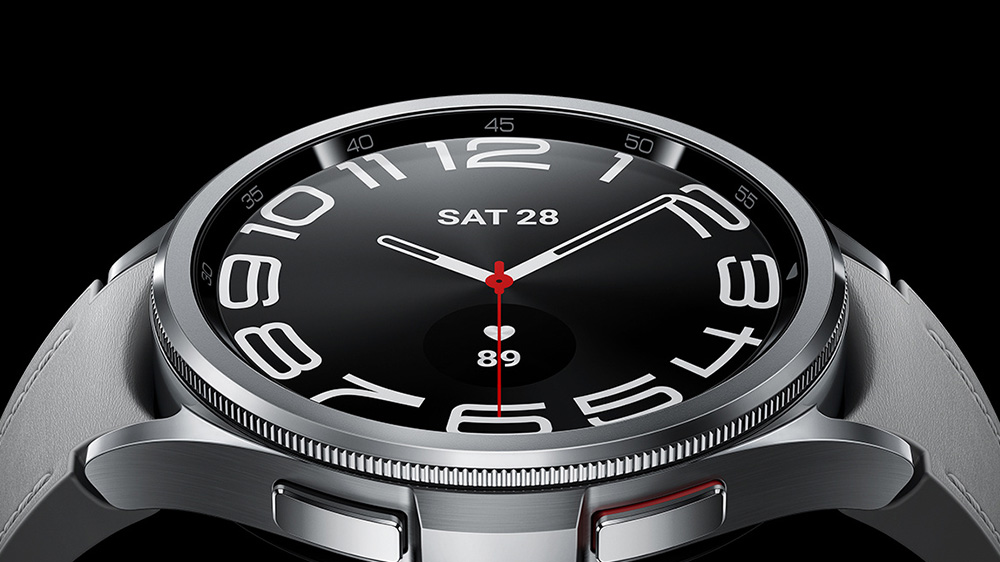 Chytré hodinky Samsung Galaxy Watch6 Classic – moderní design otočné lunety s galaxy watch6 classic