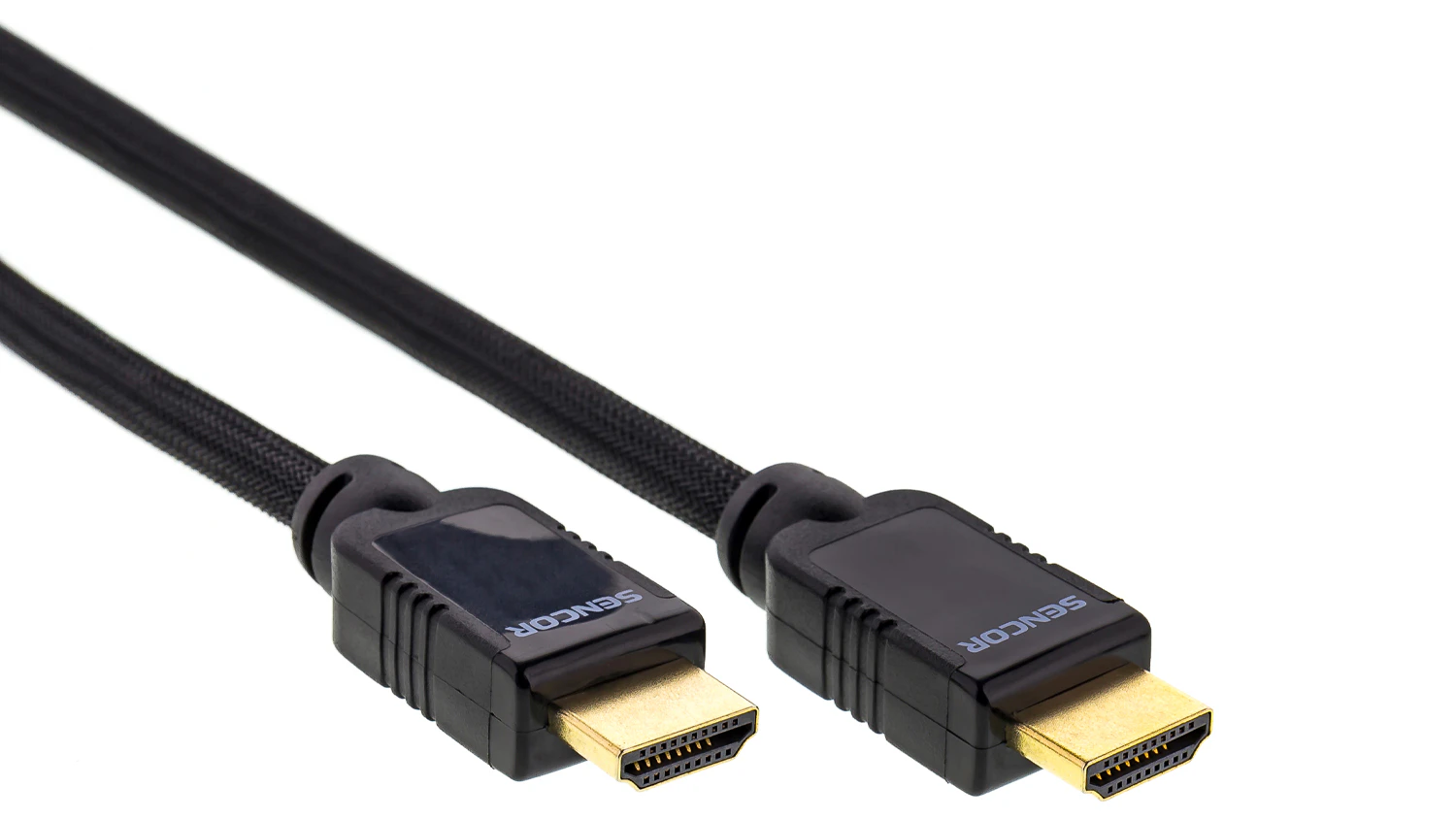 Detailní pohled na HDMI kabel Sencor SAV 165-025 Premium Gold