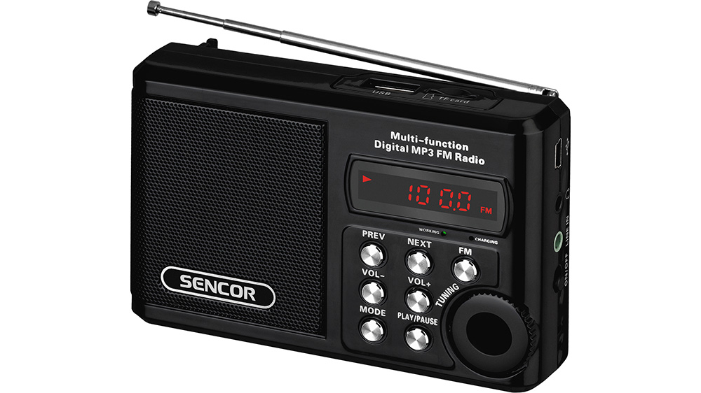 Radio Sencor SRD 215 B czarne