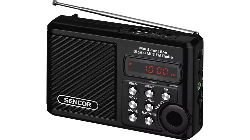 Rádio Sencor SRD 215 B black
