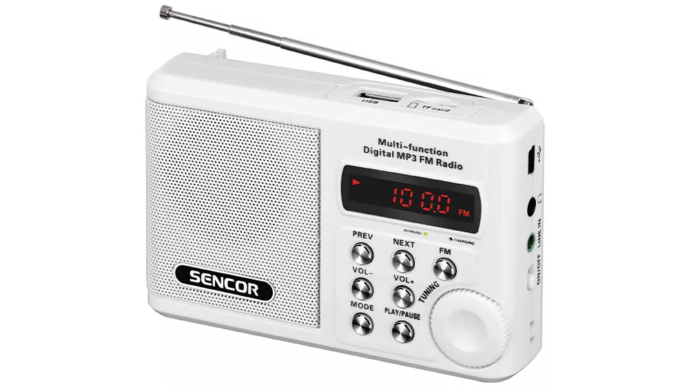 Kapesn rdio Sencor SRD 215 W