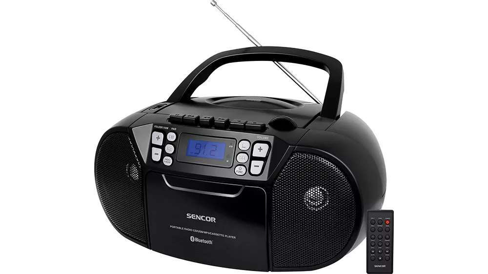 Radiopřijmač s CD Sencor SPT 3907 B